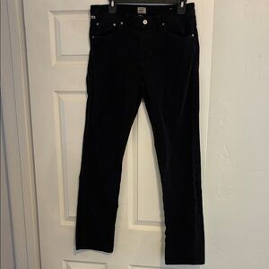 Citizens Of Humanity Black Corduroy Trousers